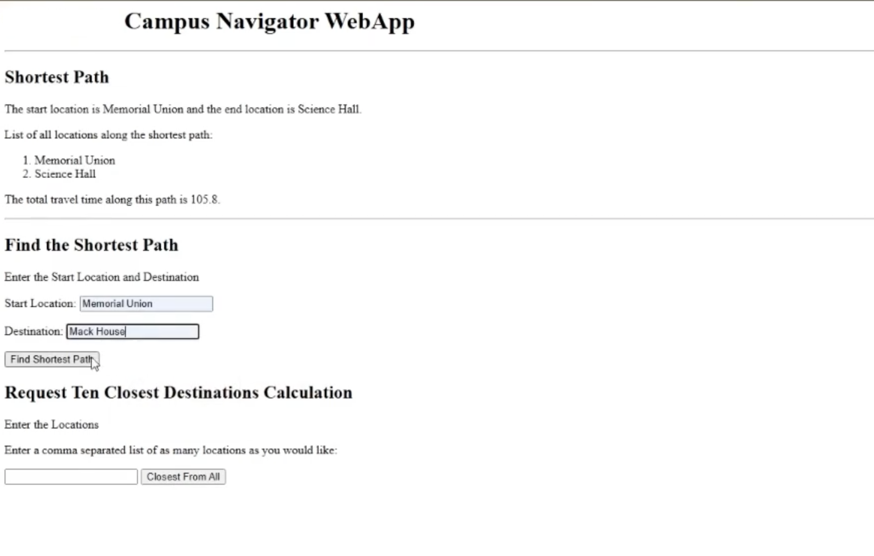Campus Navigator